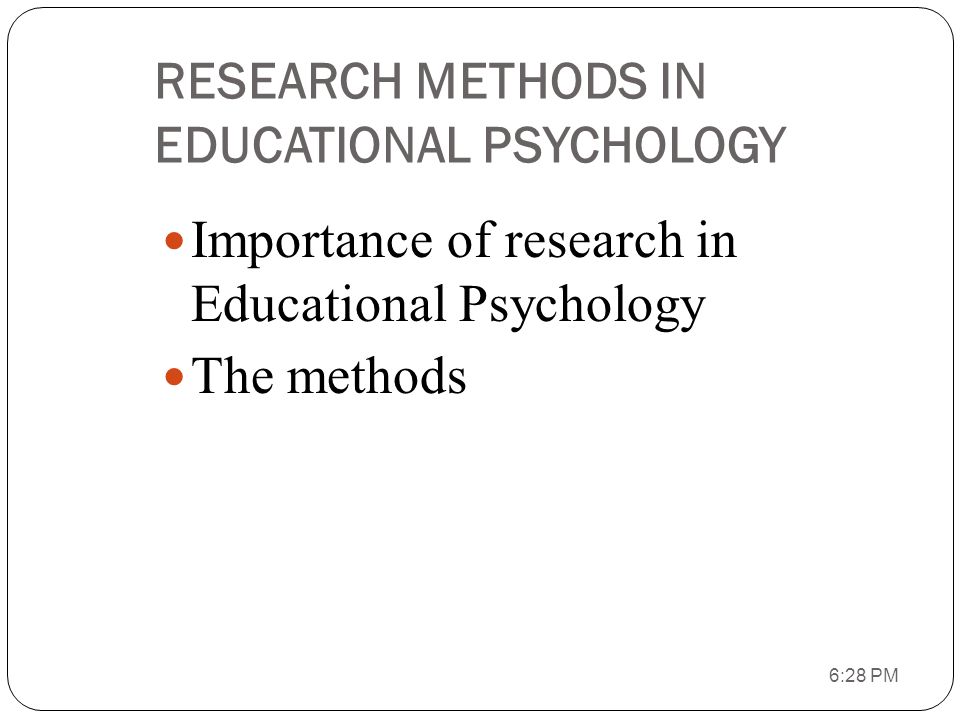 An Introduction to the Types Of Psychological Research Methods